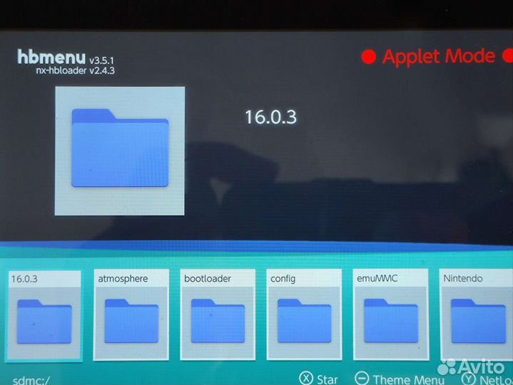 Nintendo Switch rev 2 прошитая