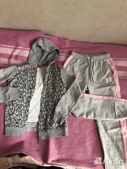 Пакет вещей на девочку+костюм, 158-164