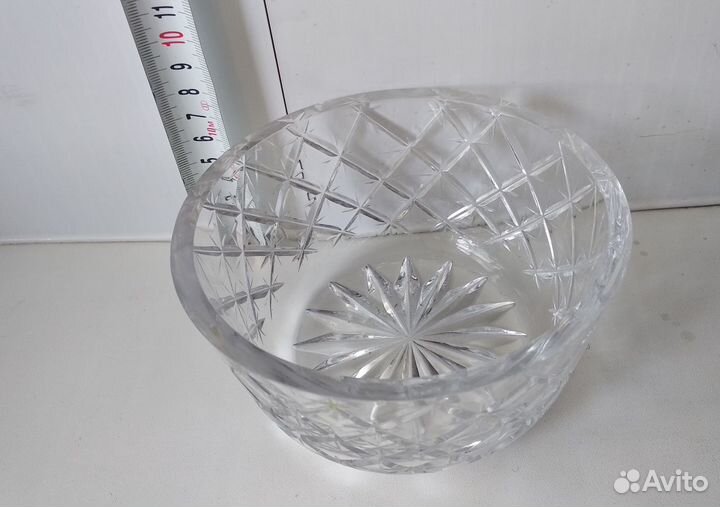 Конфетница/салатница хрусталь