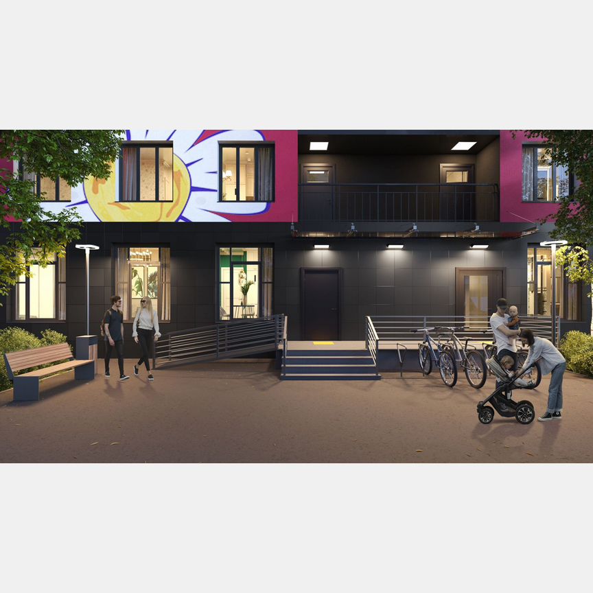 Квартира-студия, 29,7 м², 1/18 эт.