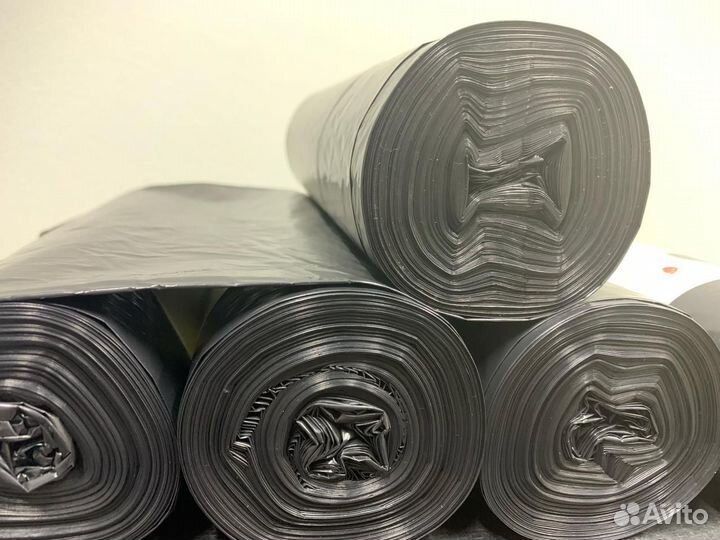 Мешки для мусора 120л, 5 рулонов по 20 мешков