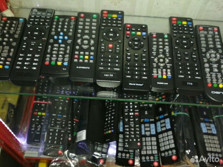 Пульты приставки цифровой+тв. почти любой
