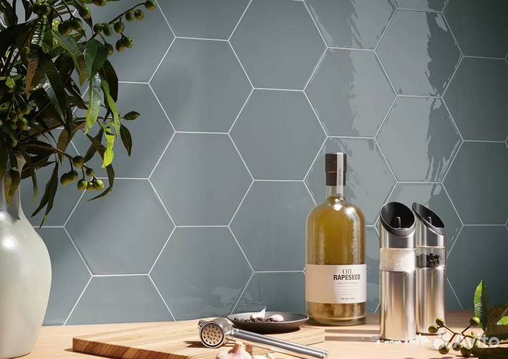 Керамическая плитка Cifre Ceramica Kane hexagon grey 16х18