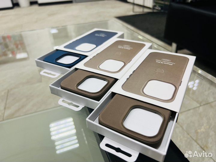 Чехол Magsafe iPhone 15 Pro FineWoven Новые