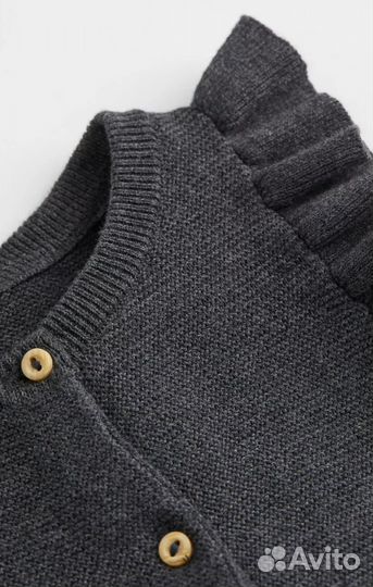 Трикотажный хлопковый комбинезон H&M