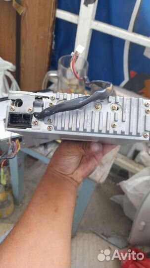 2 магнитолы 1 JVC мр3 aux CD рабочая. 2 National