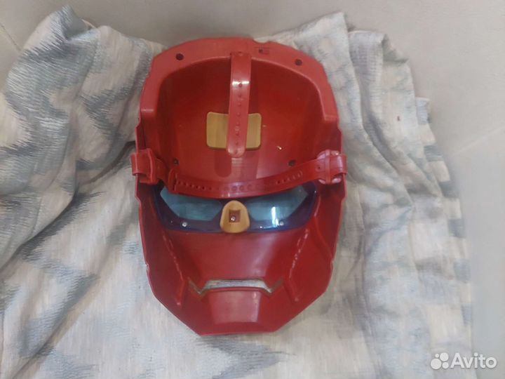 Маска+перчатки железного человека