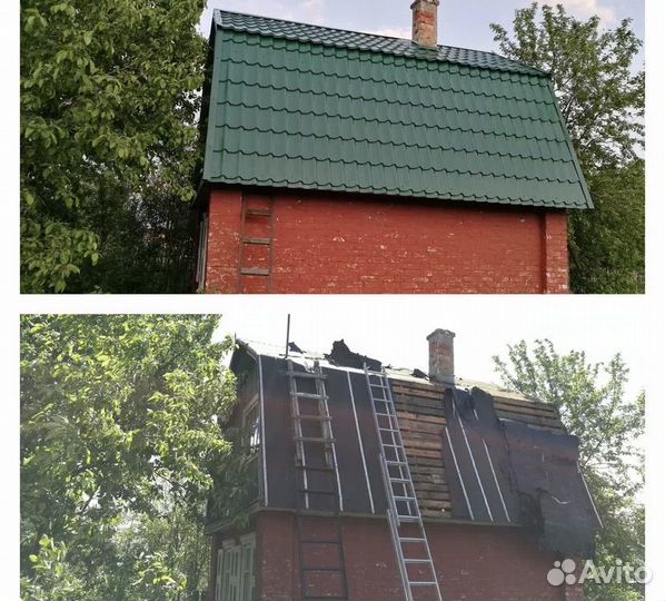 Кровля крыш и ремонт крыш