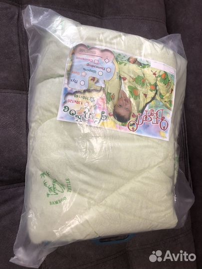 Детское одеяло 110 140 новое