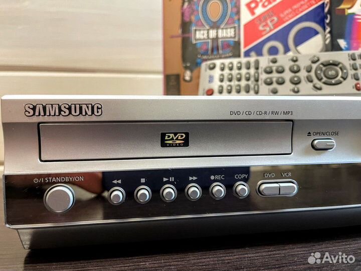 DVD VHS 6head комплект состояние Samsung