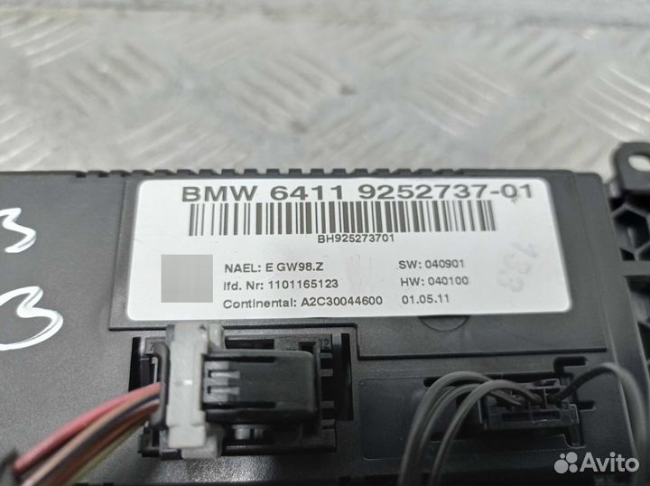 Переключатель отопителя BMW X3 F25 2010 - 2014