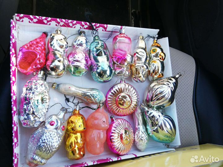 Елочные игрушки СССР