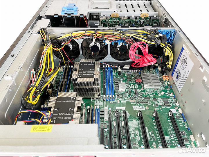 Сервер Supermicro 7049GP-TRT 2xGold 6140 64Gb