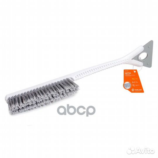 Щетка от снега и льда с мягкой распушённой щети