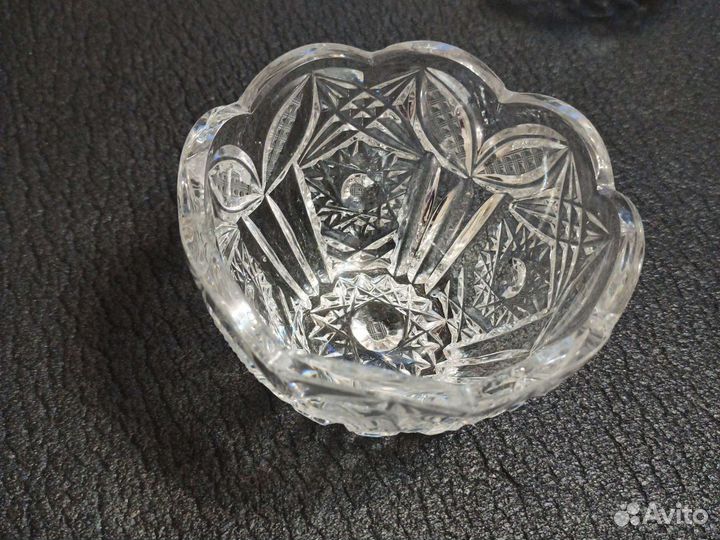 Вазы, салатники, хрусталь, СССР. На 15 лет свадьбы