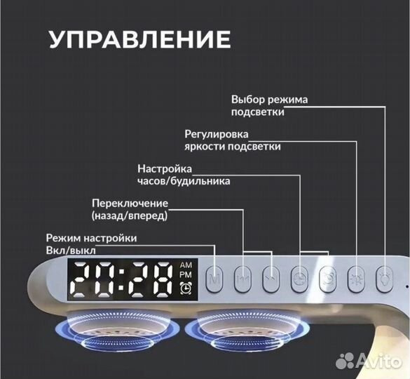 Умный светодиодный RGB светильник