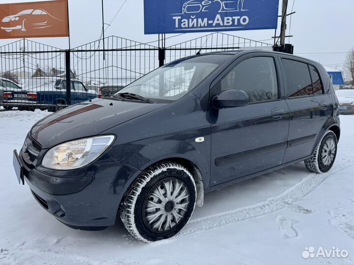 Hyundai Getz 1.4 AT, 2008, 204 500 км