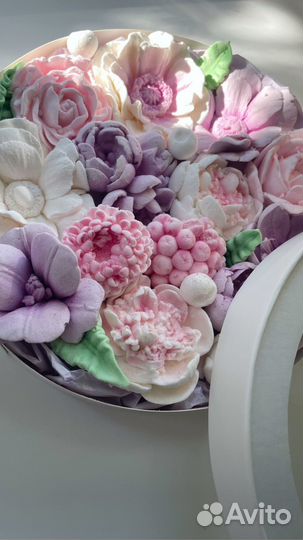 Букеты из зефира