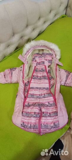 Комбинезон зимний трансформер 62-80