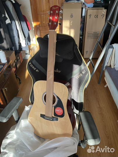 Гитара fender squier SA-150