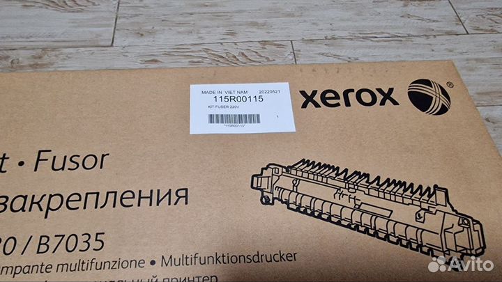 Оригинальный фьюзер Xerox 115R00115