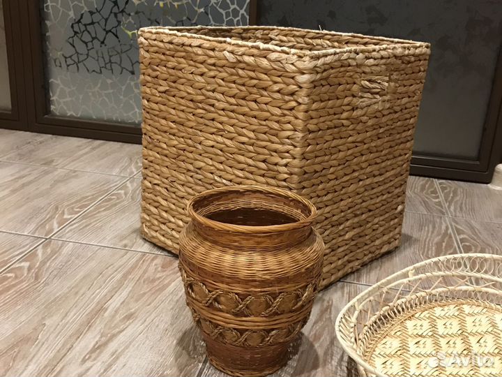 Плетеные корзинки