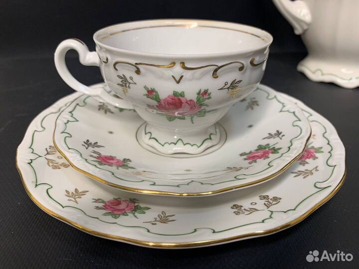 Тарелки обеденные и чайный сервиз Веймар Weimar