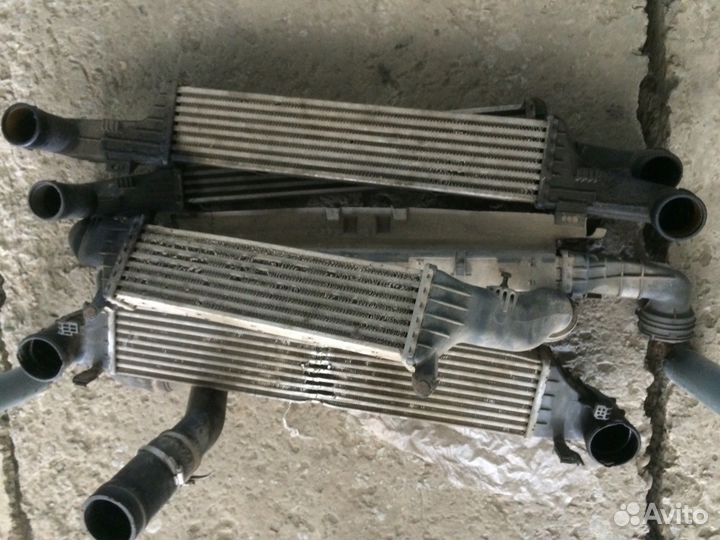 Радиатор интеркуллер вентелятор мерседес