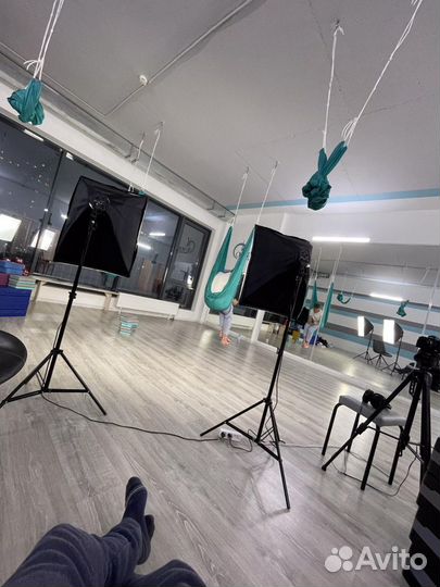 Софтбоксы комплект 2 шт со штативом 2,1м