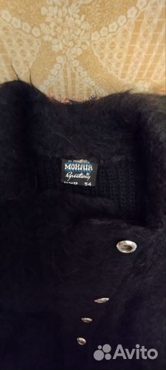 Махеровая кофта