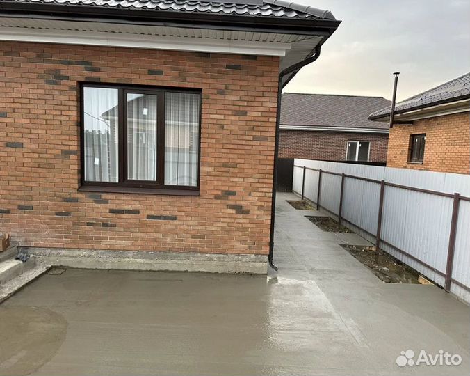 Фундамент для дома, ленточный, отмоски, плита