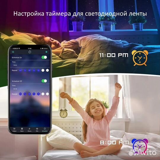 Умная светодиодная лента / SMART Wi-Fi 5050 RGB