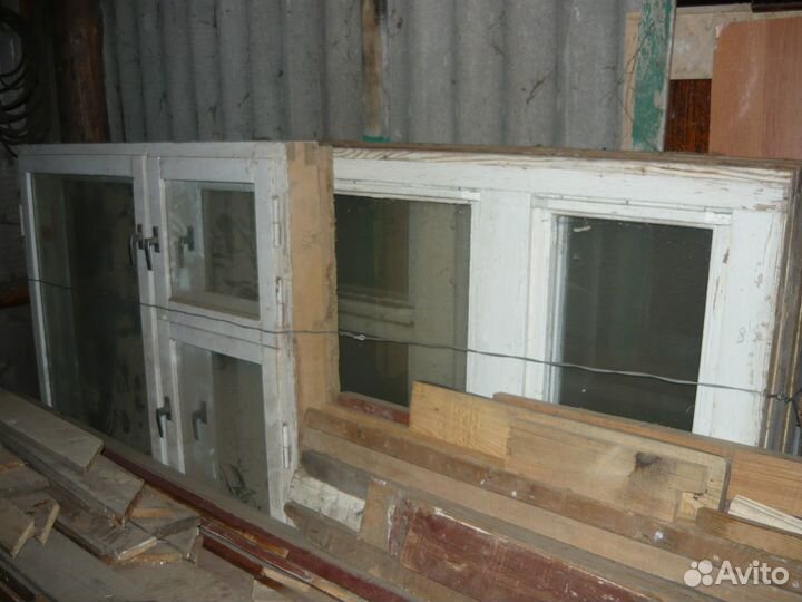 Окно деревянное