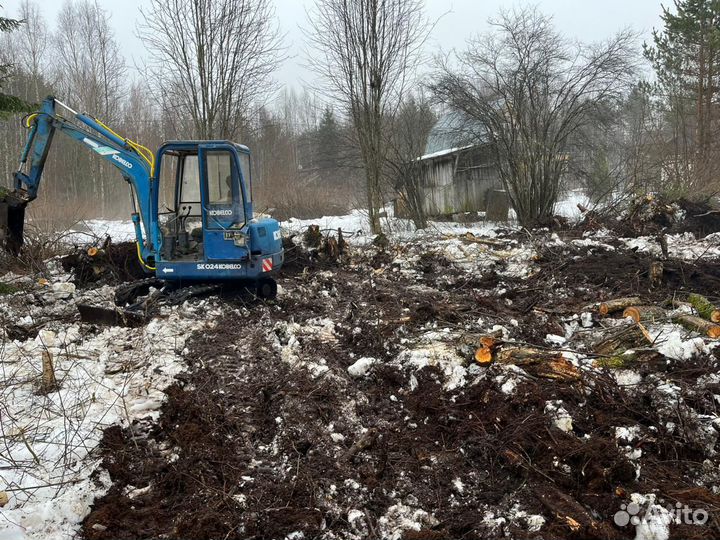Услуги мини экскаватора