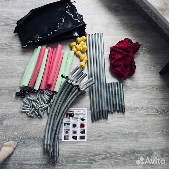 Батут каркасный, 140 см