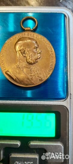 Медаль 40 лет правления Франца Иосифа