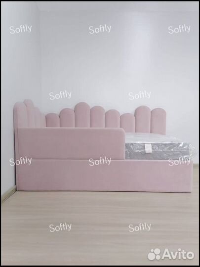 Детская кровать угловая