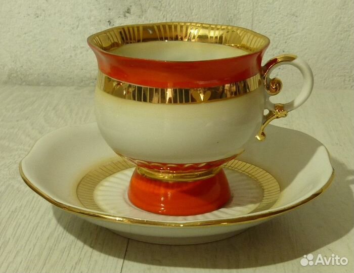 Фарфоровый чайный сервиз СССР