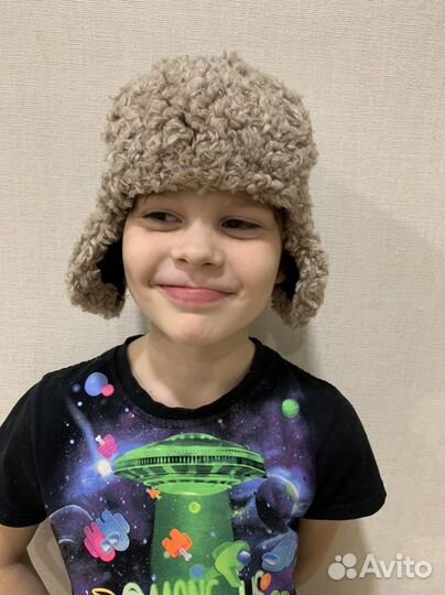 Шапка детская вязаная