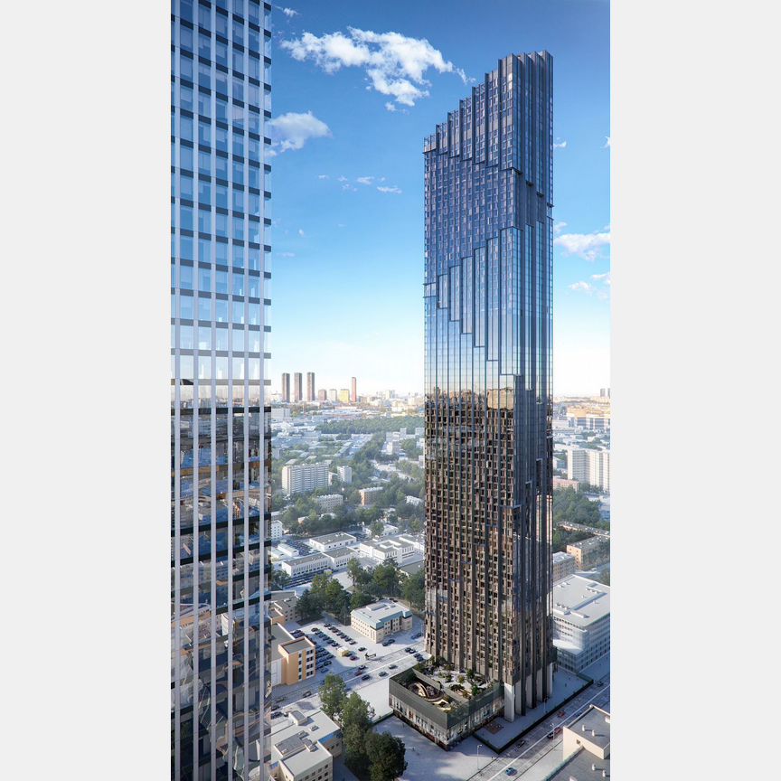 3-к. квартира, 108,1 м², 45/85 эт.