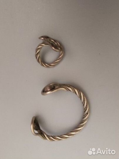 Браслет из мельхиора СССР