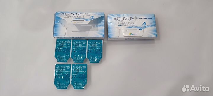 Линзы контактные acuvue oasys двухнедельные -2.5