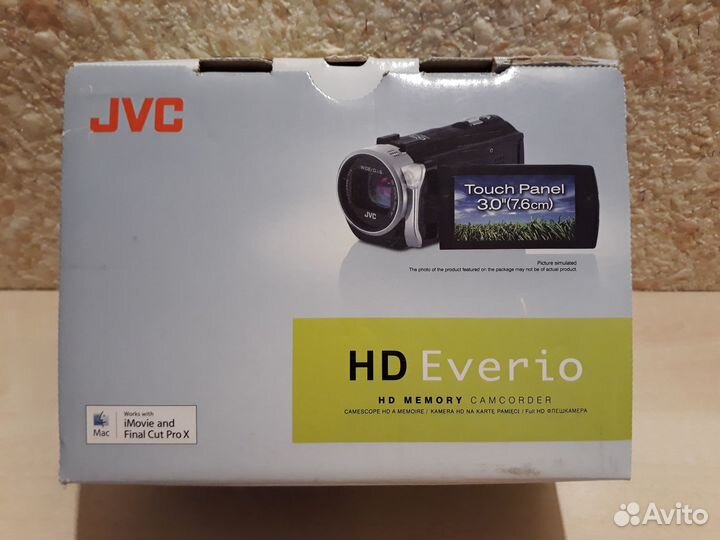 Видеокамера JVC Everio GZ-E509BE