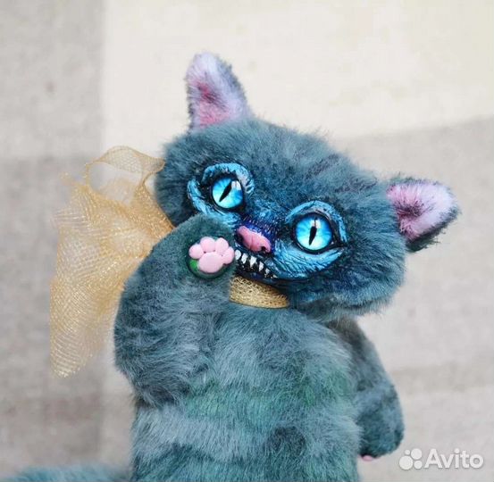 Чеширский кот авторская кукла