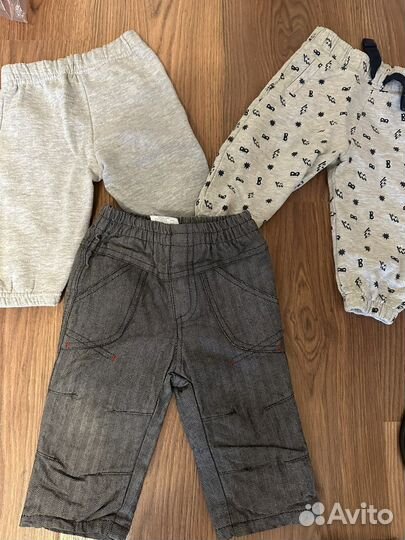 Вещи пакетом на мальчика 6-9 месяцев