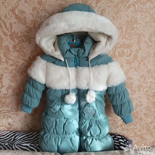 Пальто, шубка, пуховик для девочки зима