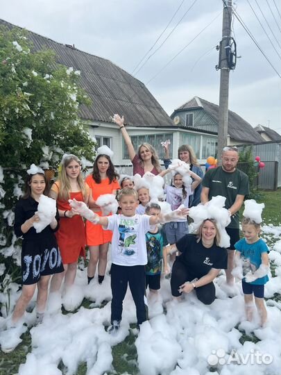 Пенная вечеринка. Пенное шоу