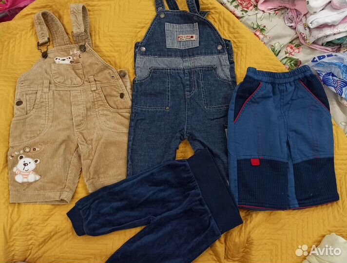 Вещи пакетом на мальчика 62