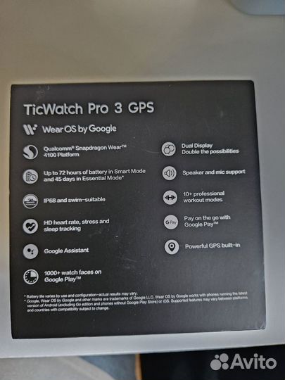 Смарт часы TicWatch Pro 3 GPS