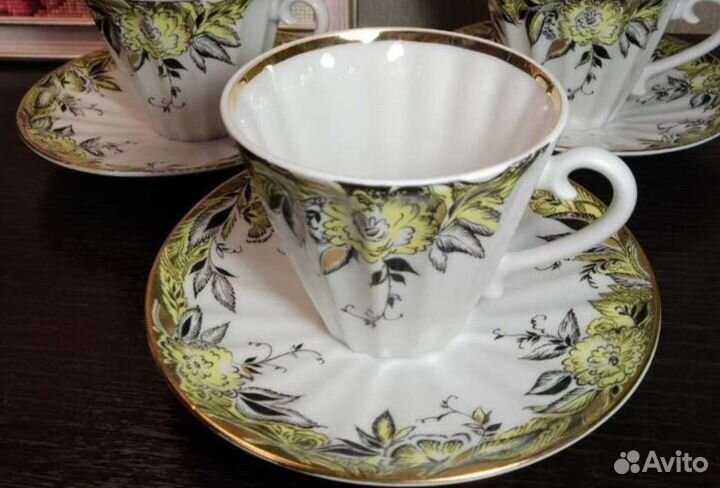 Чашка с блюдцем лфз